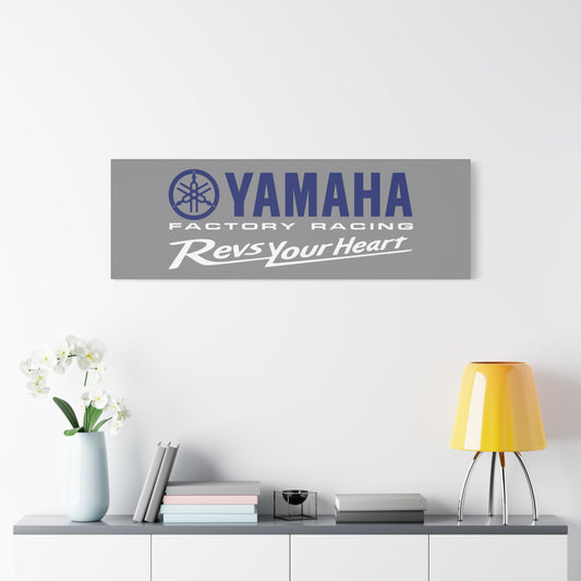 Yamaha Factory Racing  Matte Canvas, Stretched, 1.25"